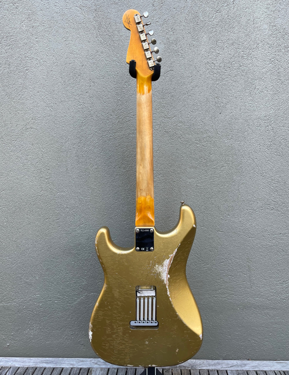 2021 Fender Custom Shop '62 Stratocaster Heavy Relic Aztec Gold