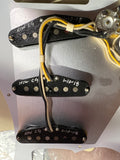 2018 Partscaster Stratocaster Build Fender Custom Shop, Ancho Poblano, MJT, Danocaster Lake Placid Blue