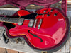 1982 Gibson Custom Shop ES-335 Tim Shaw Humbuckers Cherry