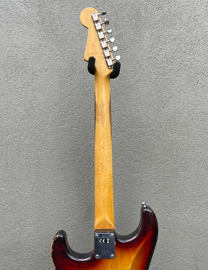 2021 Nacho Contour Body Sunburst Tortoise pickguard #2266