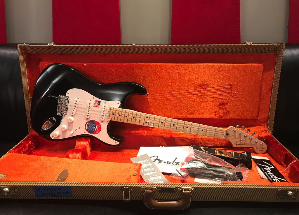 2014 Fender Eric Clapton Stratocaster Blackie with OHSC