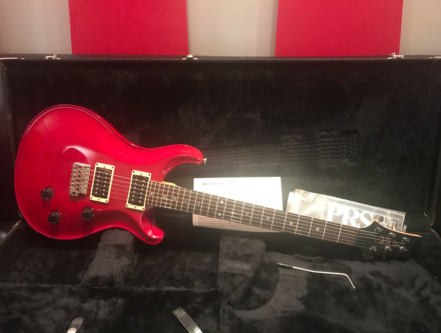 1998 Paul Reed Smith CE 24 Mahogany Vintage Cherry OHSC