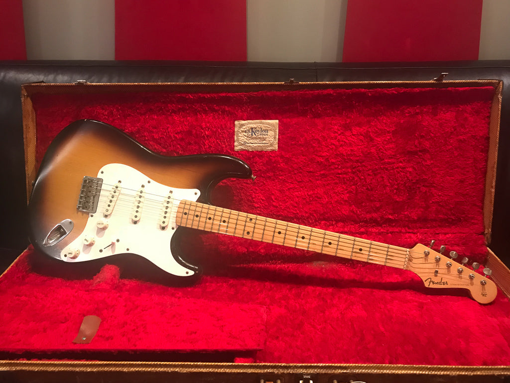 1958 Fender Stratocaster Two Tone Sunburst OHSC
