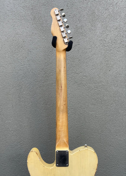 2021 Danocaster Single Cut Nicotine Blonde