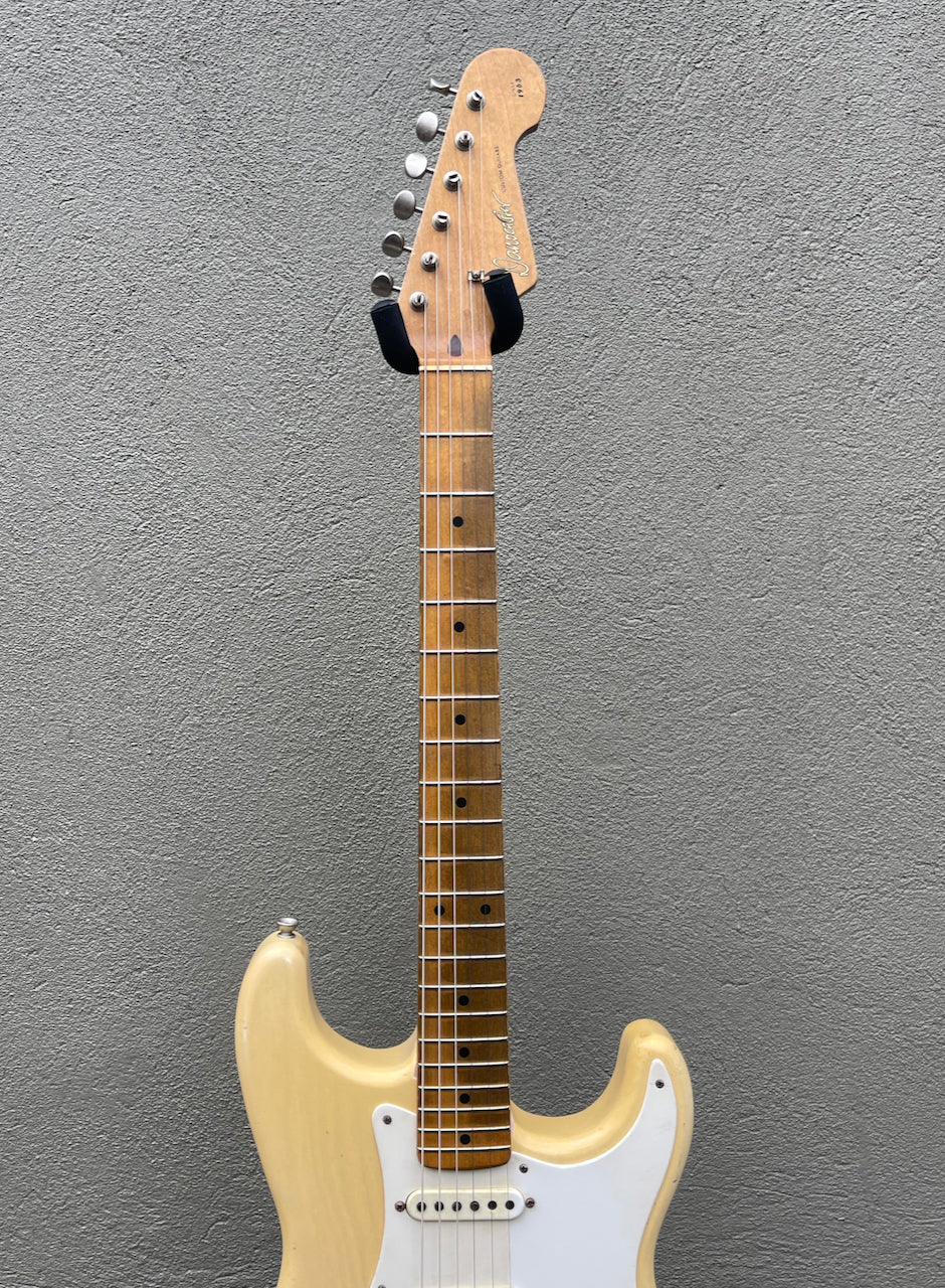 2021 Danocaster Double Cut Hardtail Blonde