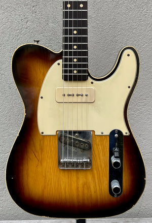 2019 Danocaster Single Cut Sunburst P-90 Pickup