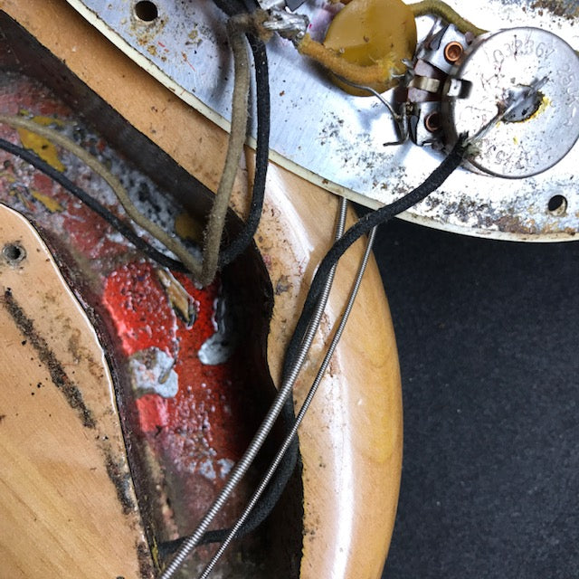 1966 Fender Precision Bass Natural Refin OHSC