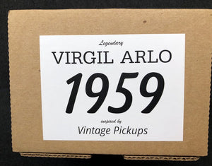 Model 1959 - Virgil Arlo P.A.F. Humbucker Set - Uncovered Zebra