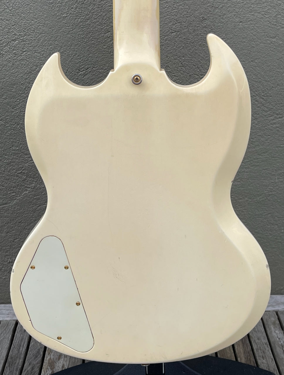 1962 Gibson SG Custom Polaris White - Player Vintage