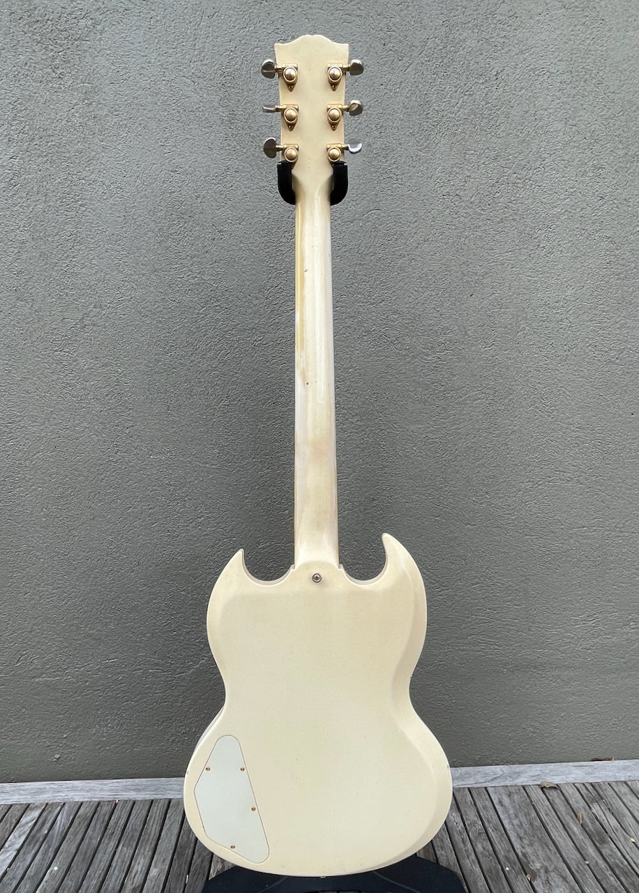 1962 Gibson SG Custom Polaris White - Player Vintage