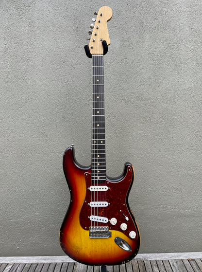 2021 Nacho Contour Body Sunburst Tortoise pickguard #2265