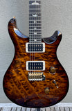 Paul Reed Smith PRS Custom 24 10 Top Quilt Black Gold Wrap Flamed Maple Neck/Ebony Board