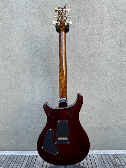 Paul Reed Smith PRS Custom 24 10 Top Quilt Black Gold Wrap Flamed Maple Neck/Ebony Board