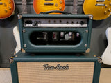 Two Rock Studio Signature Head & 1x12 Closed Back Cabinet British Racing Green/Cane Tolex