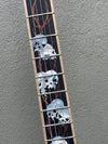 2003 McNaught Phoenix Signature Series Rattlesnake Double Diamond Quilt Skull Pile Inlays