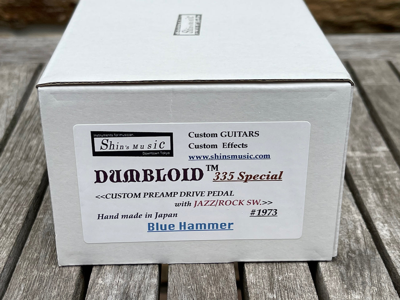 Shin's Music Dumbloid 335 Special Blue Hammer