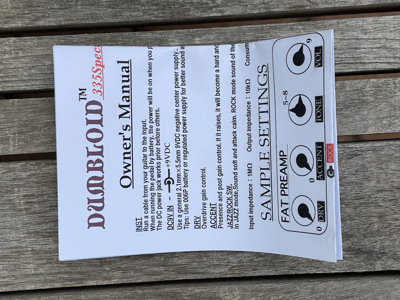 Shin's Music Dumbloid 335 Special Blue Hammer