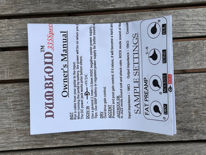 Shin's Music Dumbloid 335 Special Blue Hammer