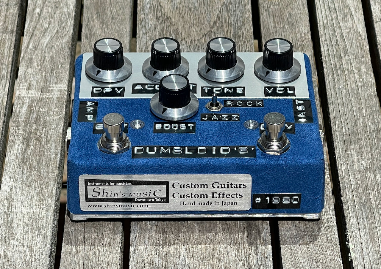 Shin's Music Dumbloid Special with Boost Blue Suede