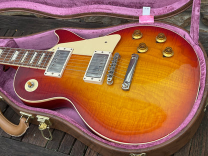 2019 Gibson 1958 Les Paul Standard Reissue R8 Washed Cherry Flame Top
