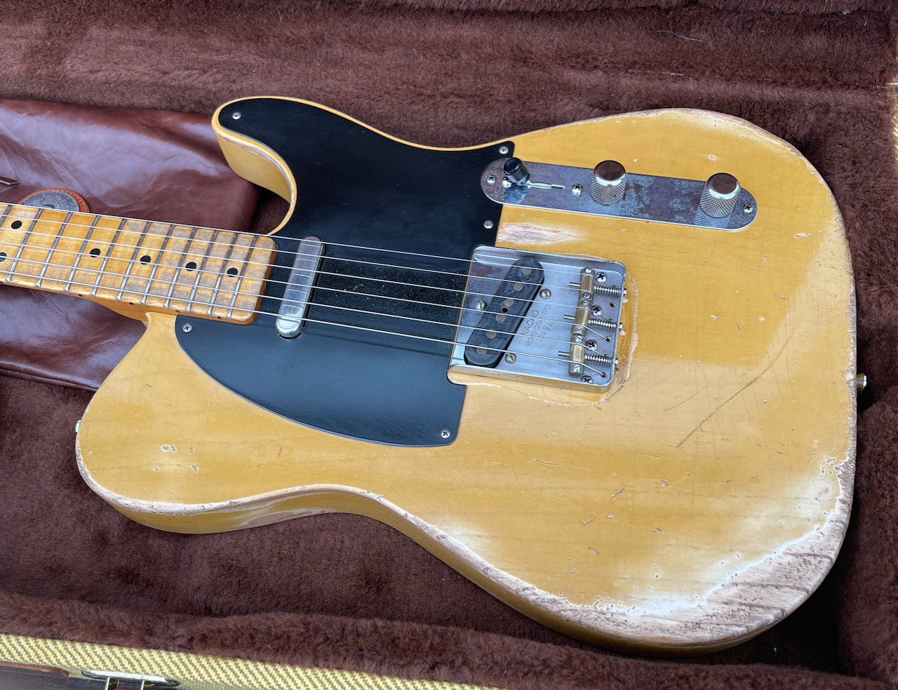 2020 Nacho Telecaster Aged Butterscotch #0491