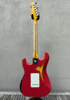 2018 Fender Stratocaster NAMM 56 Thinline Stratocaster Coral Pink/Sunburst