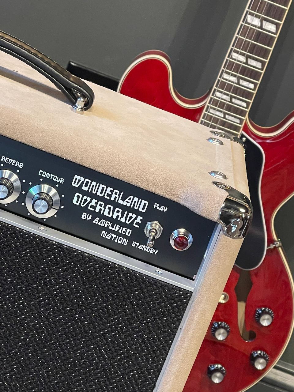 Amplified Nation Wonderland Overdrive V2 50 Watt 1x12 Combo Dogwood Suede/Black Sparkle