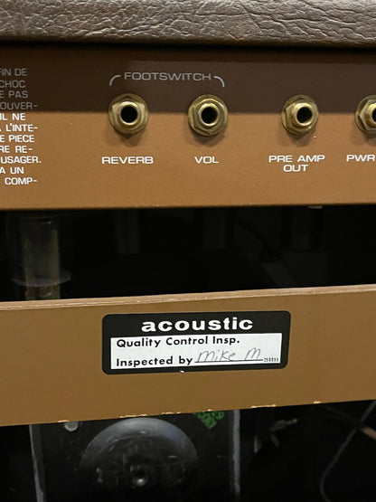 1980's Acoustic G60T 1x12 Combo Dumble Killer!