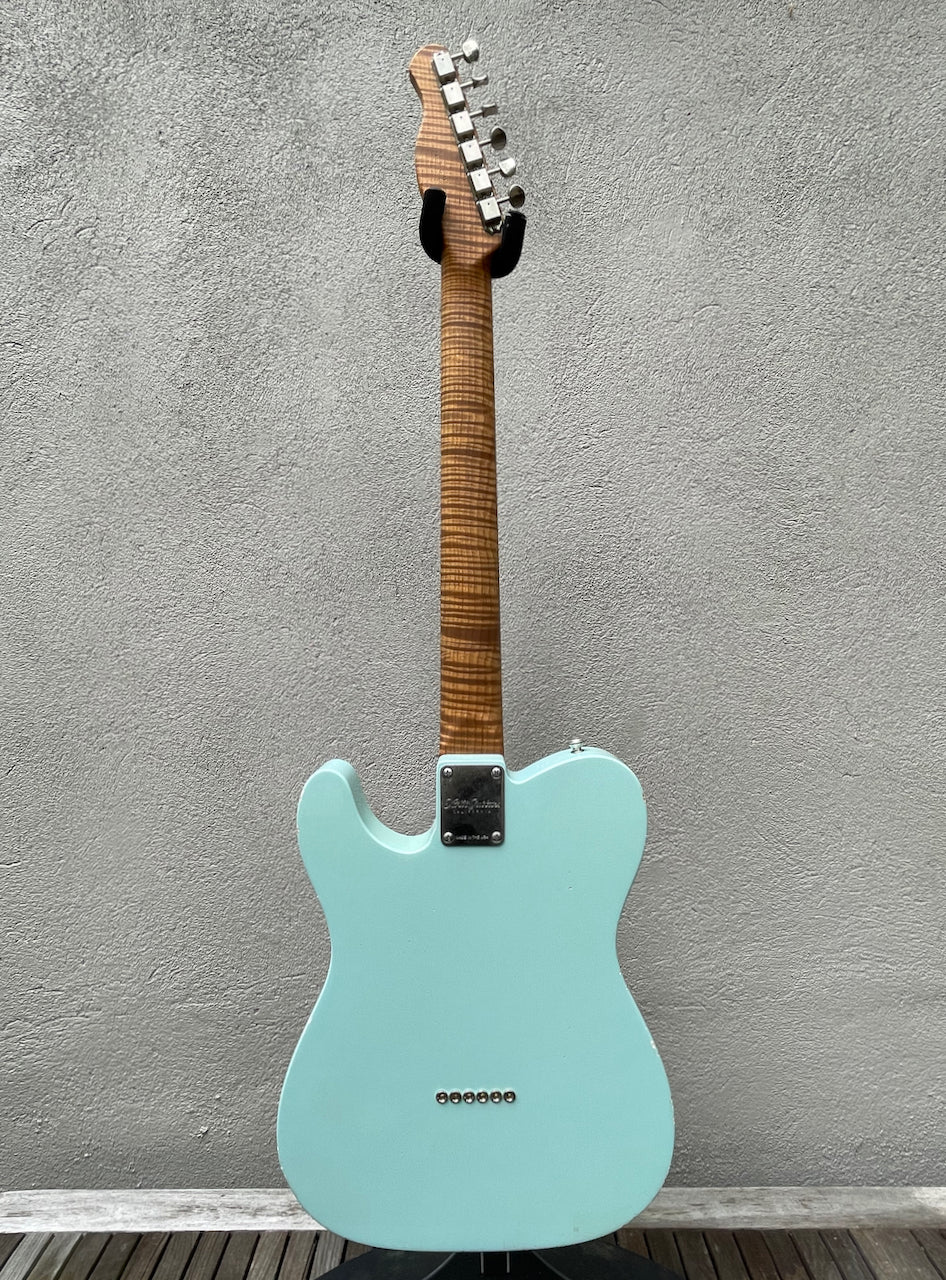 2019 Xotic XTC-1 Sonic Blue Mastergrade Roasted Maple Neck