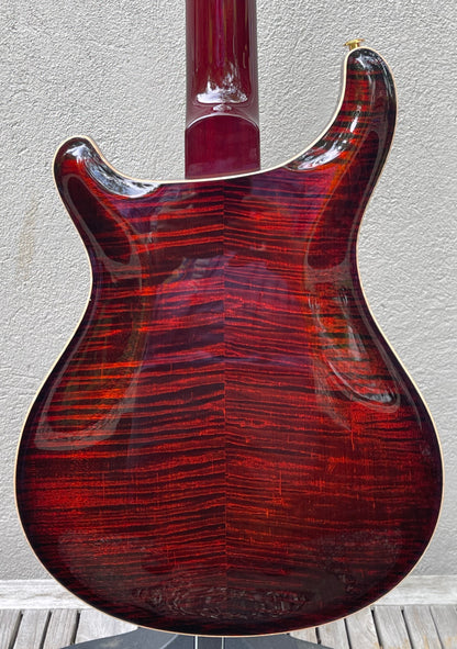 2021 Paul Reed Smith PRS Hollowbody II Piezo 10 Top Fire Red