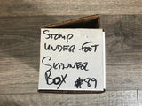 Stomp Under Foot Skinner Box