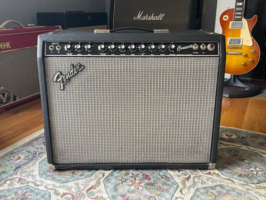 1982 Fender Concert Black Tolex "Rivera Era"