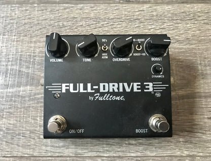 Fulltone Full Drive 3 Overdrive Pedal