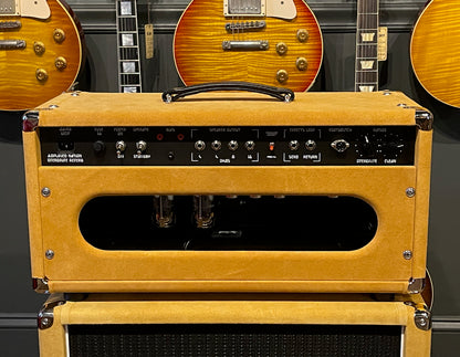 Amplified Nation Overdrive Reverb 50 Watt Head & 1x12 Cabinet Buckskin Suede/Black Grill