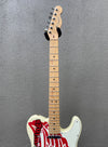 1999 Fender Telecaster NHL Premier Edition Detroit Redwings Autographed by Scotty Bowman