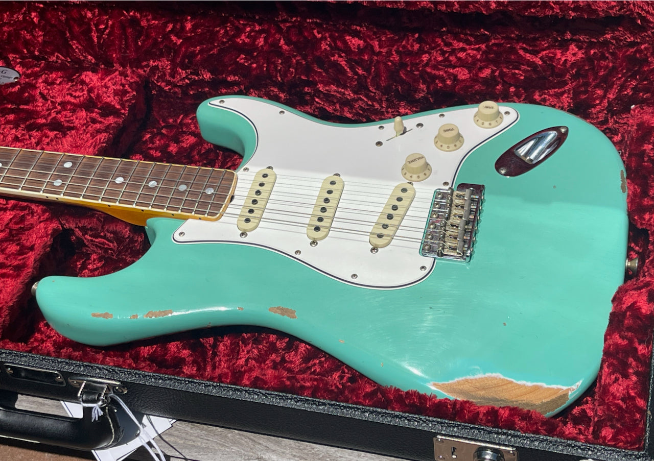 2019 Fender Custom Shop Relic 1967 Stratocaster Faded Seafoam Green