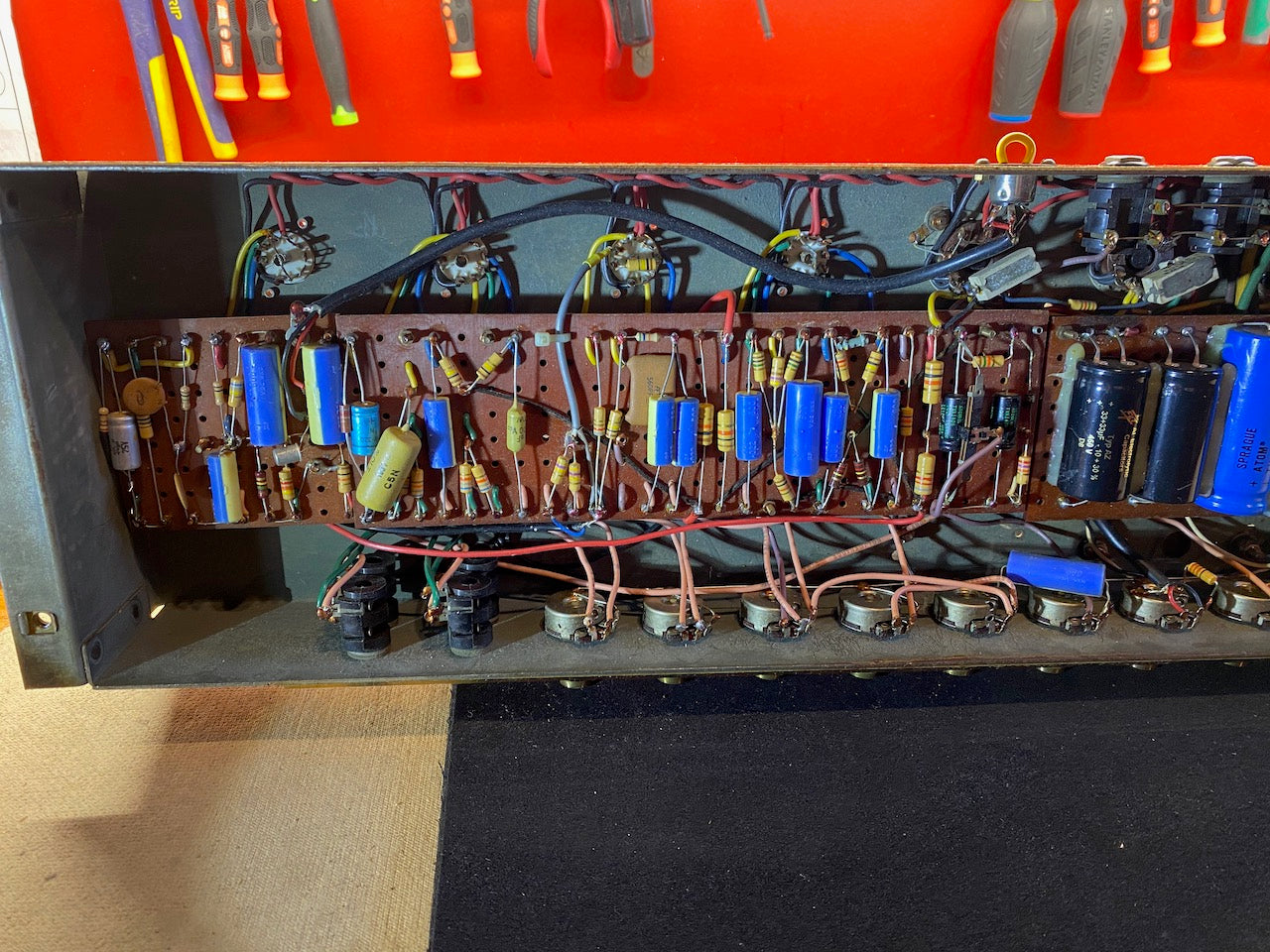 1968 Marshall Plexi Panel Super Tremolo 100w Head