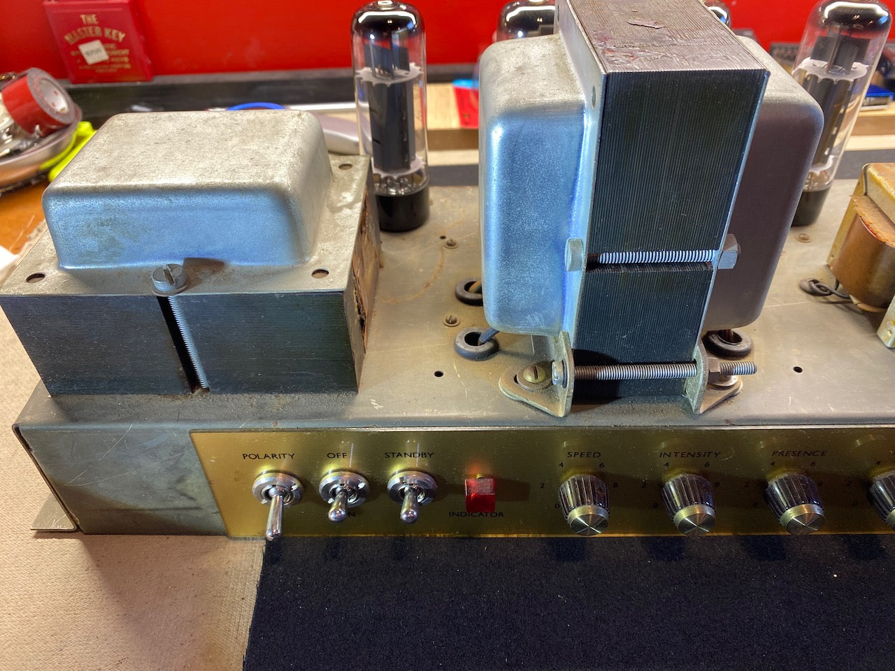 1968 Marshall Plexi Panel Super Tremolo 100w Head