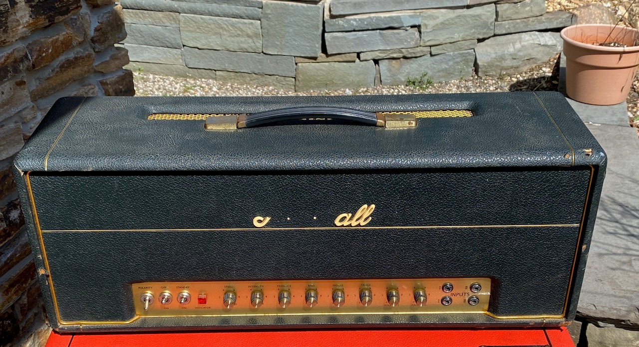 1968 Marshall Plexi Panel Super Tremolo 100w Head