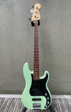 2017 Fender Deluxe Active Precision Bass Surf Pearl Aguilar Pickups
