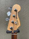 2017 Fender Deluxe Active Precision Bass Surf Pearl Aguilar Pickups