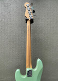 2017 Fender Deluxe Active Precision Bass Surf Pearl Aguilar Pickups