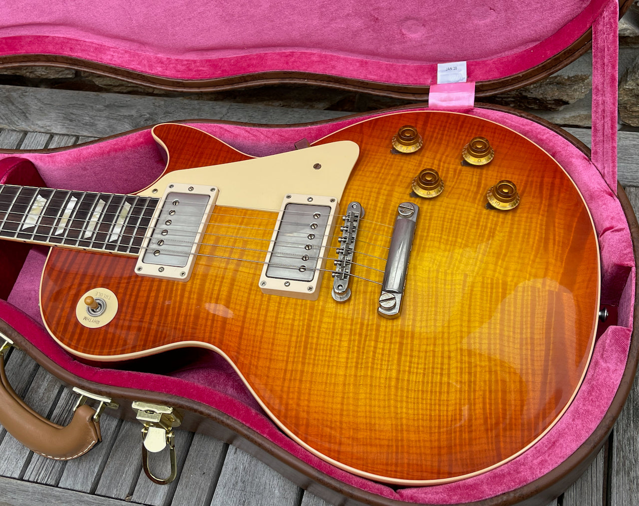 2020 Gibson 60th Anniversary Les Paul V1 1960 R0 Reissue Antiquity Burst