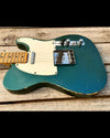 NEW Danocaster Single Cut Lake Placid Blue