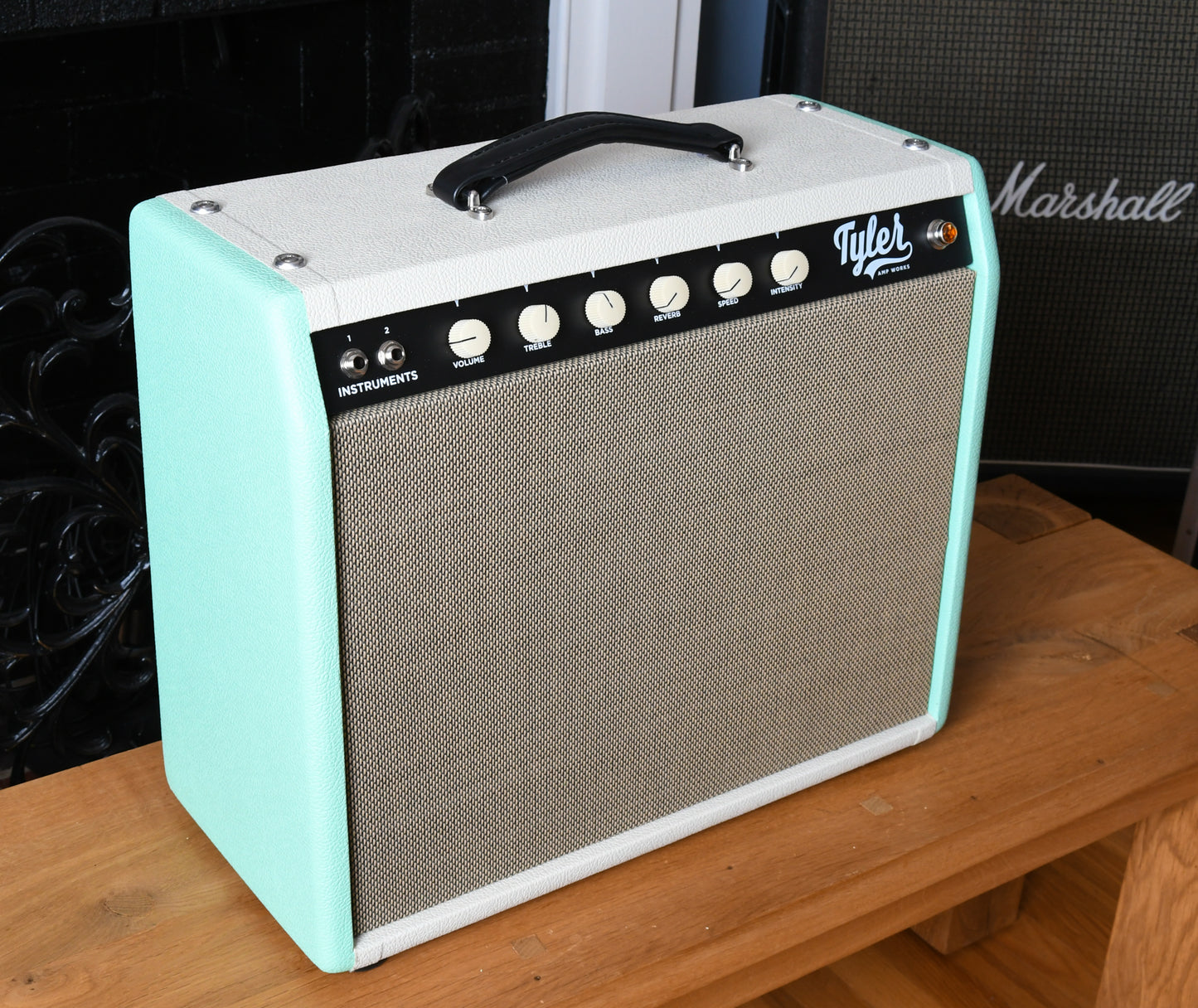 Tyler Amp Works JT-22 1x12 Combo Two Tone Seafoam Green & Ivory Tolex