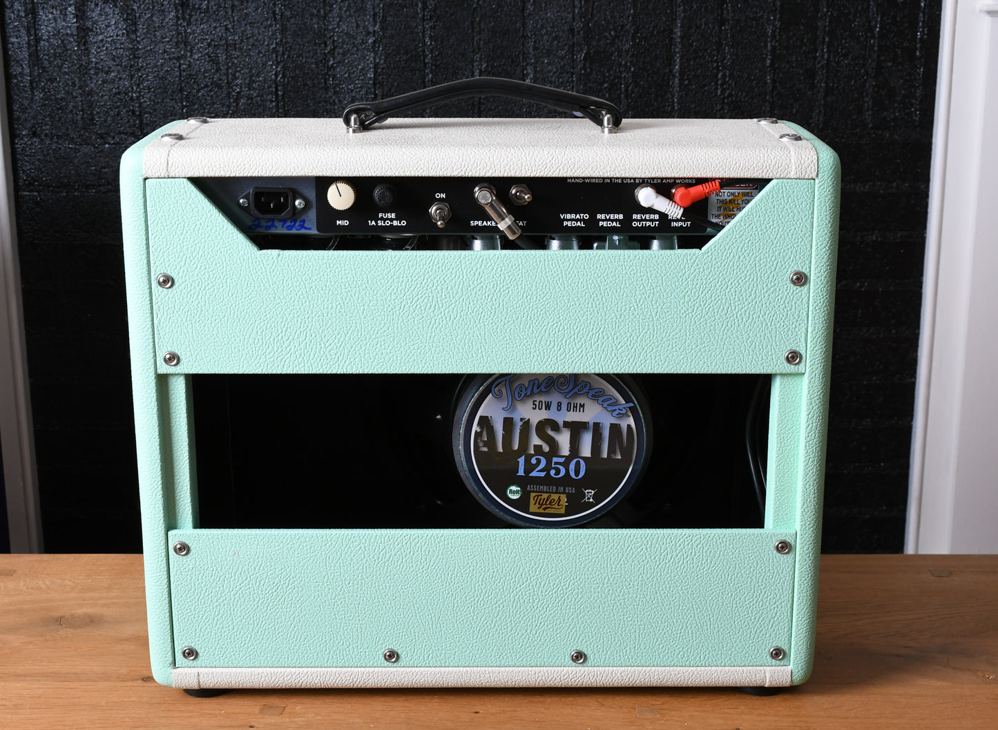 Tyler Amp Works JT-22 1x12 Combo Two Tone Seafoam Green & Ivory Tolex