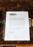2016 Paul Reed Smith PRS Private Stock #6095 Singlecut Trem Tiger's Eye Brazilian Neck