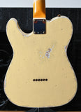 2022 Fender Custom Shop 1960 Telecaster Custom Heavy Relic Vintage White