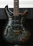 2022 Paul Reed Smith PRS Wood Library Special 22 Semi Hollow Faded Whale Blue Burst