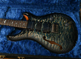 2022 Paul Reed Smith PRS Wood Library Special 22 Semi Hollow Faded Whale Blue Burst